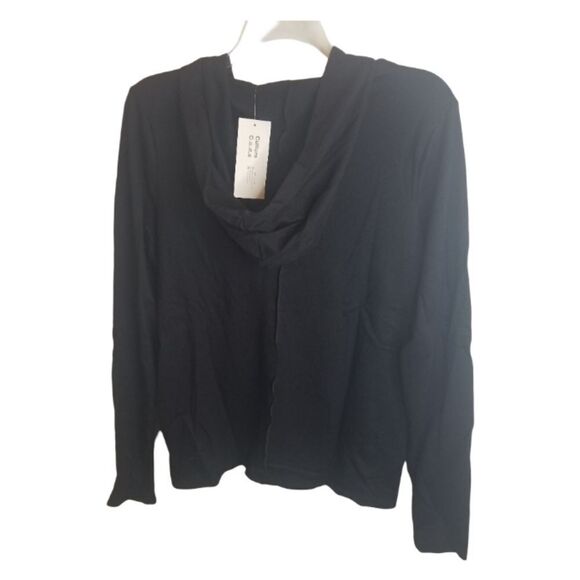 Plus Size Ribbed Hooded Lightweight Jacket. Dsst-208 - Picture 3 of 6